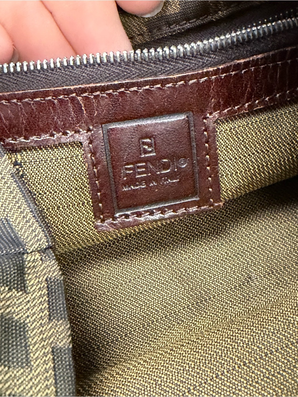 Fendi Zucca Tote Bag - Picture 9 of 15